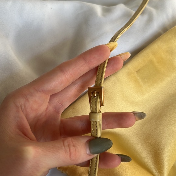 SOLD Prada Yellow Sequined Shoulder Bag - Picture 9 of 13